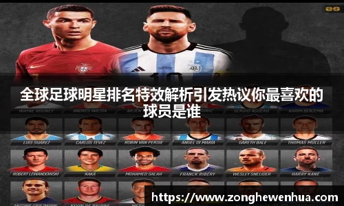 全球足球明星排名特效解析引发热议你最喜欢的球员是谁